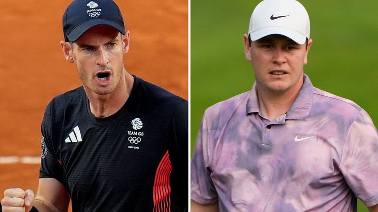 Just in: Andy Murray flouts major rule on debut at ‘prestigious’ golf championship…….