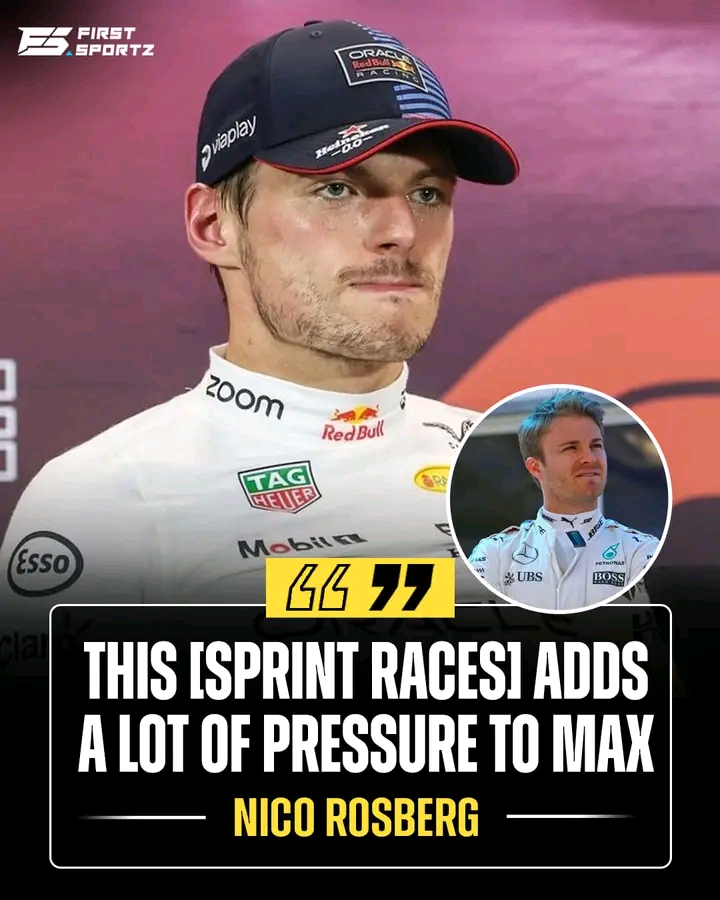 Nico Rosberg asserts Max Verstappen under ‘lot of pressure’ due to Sprint races in title fight…. Read more 