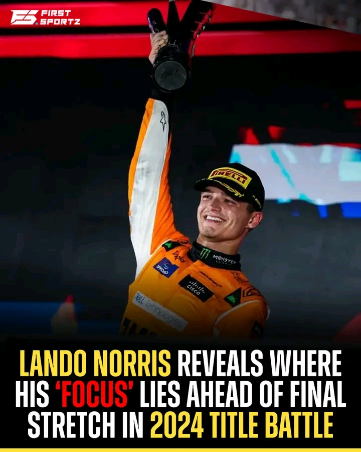 Just in: Lando Norris on a Mission to Dethrone Max Verstappen in Final Stretch of 2024 F1 Season: Can He Turn the…. Read more details in comment