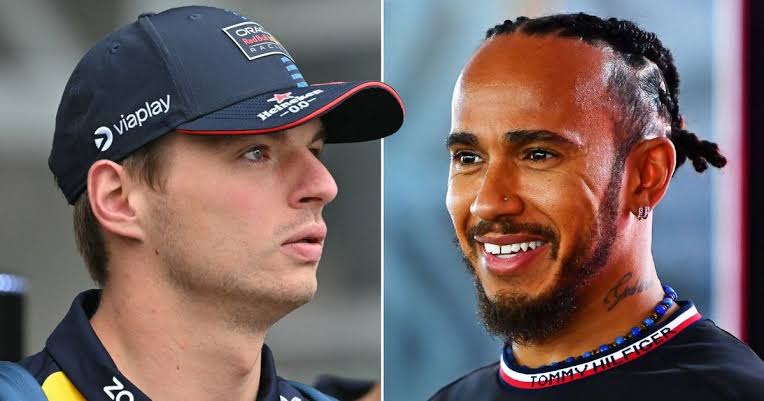 Just now: fans comparing the two between max verstappen and lewis Hamilton…