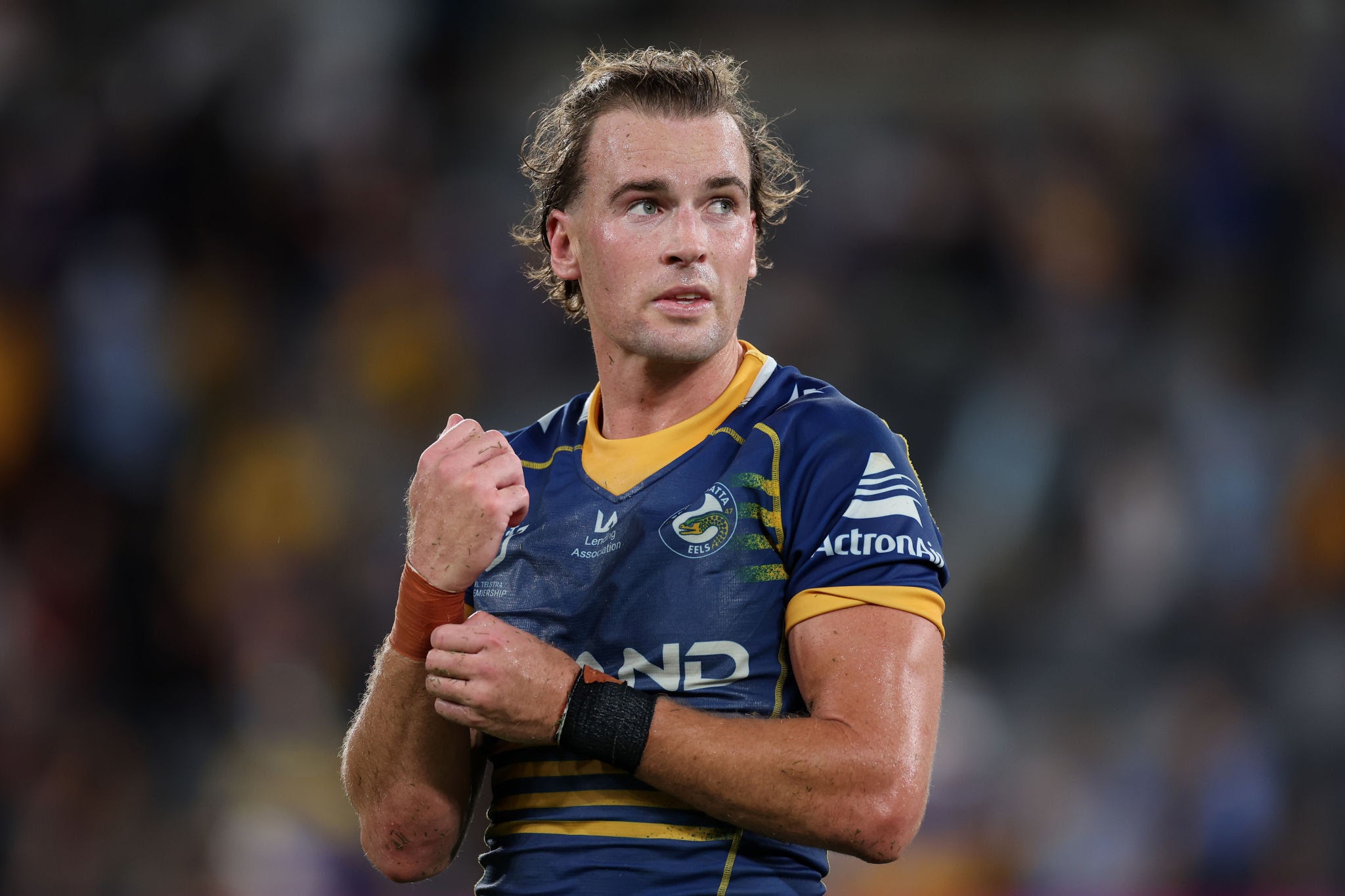 Parramatta Eels captain Clint Gutherson is suspended from all sports for placing a bet against d…..