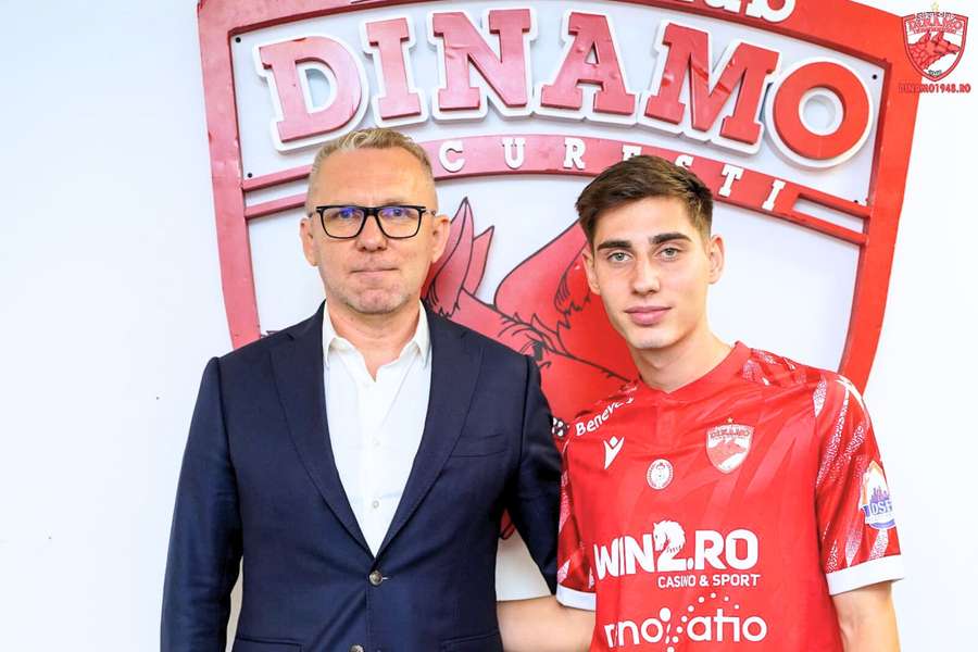 Dinamo București a transferat un internațional U18, campion în …