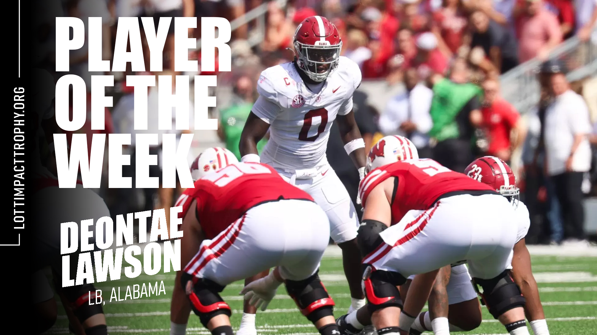 News now: The Management of Alabama team has decided to pay deontae Lawson $284.00 for he is now the best player..