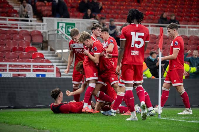 Știri de ultimă oră: Middlesbrough U21 sărbătorește momentul Steaua după revenirea în Europa……