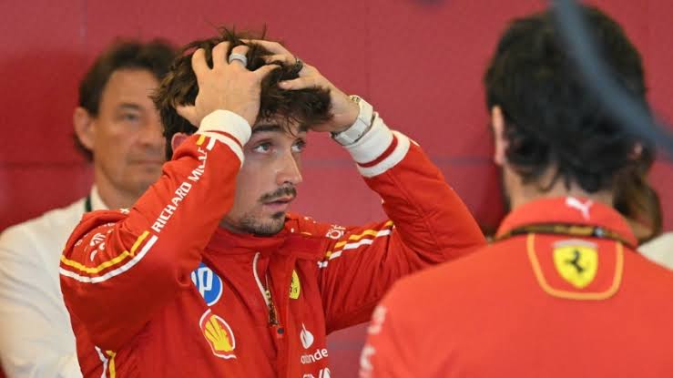 Just In: Ferrari’s title hopes dealt blow with Charles Leclerc grid penalty……..