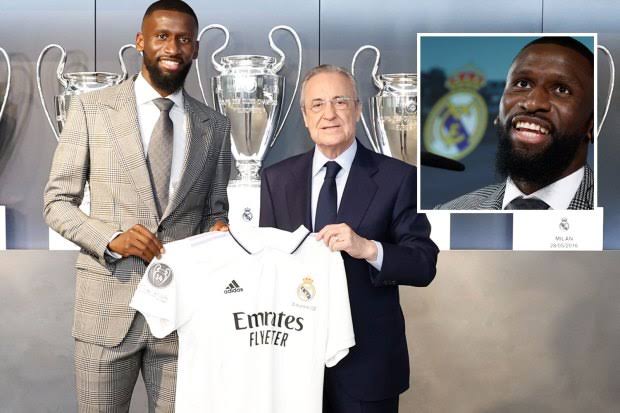 AFFARE CONCLUSO: Il Milan ha ufficialmente completato l’acquisto di Antonio Rudiger dal Real Madrid….